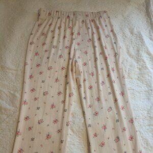 Pointelle pajama pants
